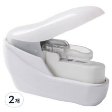 Green Hug 無針安心釘書機, 奶油色, 2個