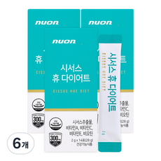 NUON 시서스 휴 다이어트식품, 28g, 6개
