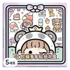 아이두일상취미 빅드림 DIY 다다의 스티커 박스 세트, 5세트, pet 판다