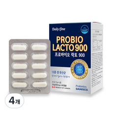 데일리원 프로바이오 락토 900, 60정, 4개