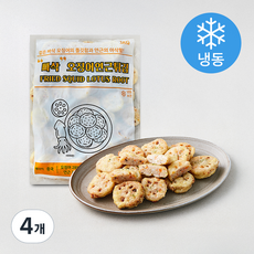 지엔씨푸드 빠삭 오징어 연근튀김 (냉동), 1kg, 4개