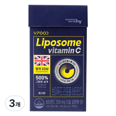 에치와이 브이푸드 리포좀 비타민C 30p, 3개, 90g