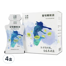 TAIWAN SWEET FARM 台灣好田 葡萄糖胺液, 14包, 20ml, 4盒