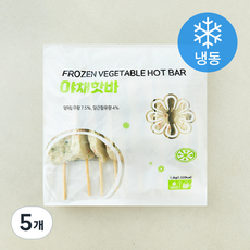 랜시푸드 야채핫바 (냉동), 1.3kg, 5개
