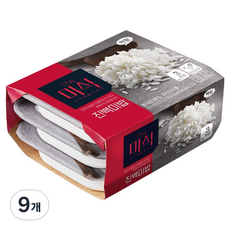 더미식 진백미밥, 210g, 9개
