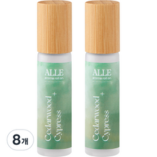 알레 아로마 롤온 시더우드 사이프러스, 10ml, 8개