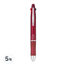 파이롯트 닥터그립 4플러스1 멀티펜 0.7mm BKHDF1SFN, 볼드, 5개