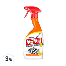 碧珍 廚房去垢清潔劑, 有效殺菌99.999%, 500ml, 3瓶