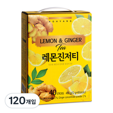 Kohyang 檸檬薑茶, 12g, 40入, 3個