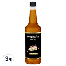 롱비치 티라미수 시럽, 740ml, 3개
