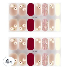 비투윈 반디돌 자석 네일팁, 4개, CS055