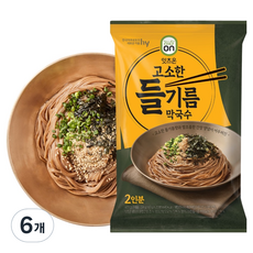 eatson 고소한 들기름 막국수 2인분, 334g, 6개