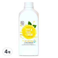 DOUBLEDAY 柚子檸檬果泥, 1.2kg, 4個