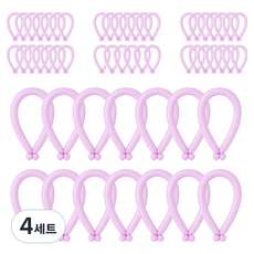 피앤비유니티 요술풍선 50p 세트, 스탠다드 라벤다, 4세트