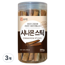 윤고집 시나몬스틱, 250g, 3개
