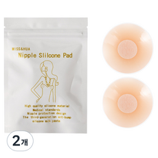 Iropsanghoe T-anna 無痕胸貼 粉色圓形袋裝 2入, 2個