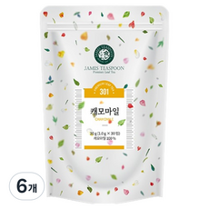 제임스티스푼 캐모마일, 1g, 30개입, 6개