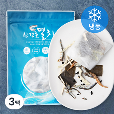 신건호멸치 국내산 5종 통원물 제주무 다시팩 (냉동), 15g, 10개입, 3개