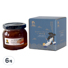가가농장 유리병 벌집꿀, 6개, 180g