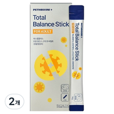페스룸 강아지 플러스 토탈 밸런스 스틱 포 종합영양제 10p, 어덜트, 2개