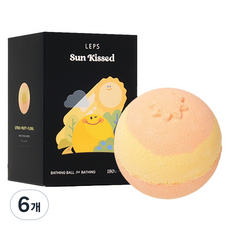 랩스밤 탄산형 배쓰밤 선키스드, 180g, 6개