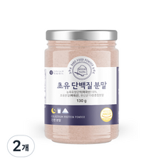바로푸드 초유 단백질 분말, 130g, 2개