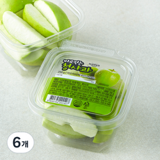 All바른농장 바로먹는 청사과, 250g, 1개입, 6개