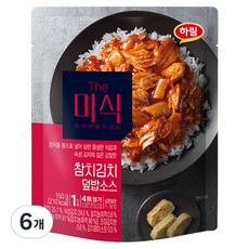 더미식 참치김치 덮밥소스, 150g, 6개