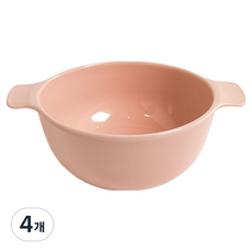 LIVINGMATE 嬰幼兒用美耐皿餐盤碗, 4個, 單品, 印度粉