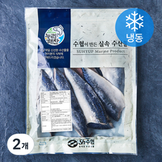 수협 누리해찬 실속 고등어살 (냉동), 1kg, 2개