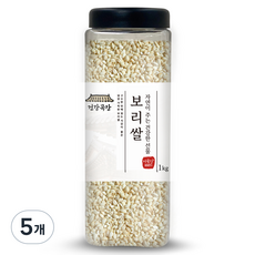 건강곡간 미국산 보리쌀, 1kg, 5개