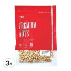 다다모 마켓 튀김 땅콩, 500g, 3개