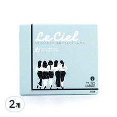 LE CIEL Le Ciel超薄大號衛生棉 翼型, 12入, 2個, 大型