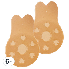 All Is You胸部提拉胸貼 肌膚色 裸色 9.5cm, 6個