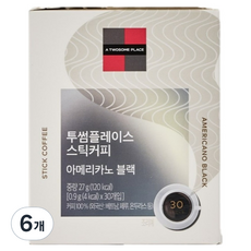투썸플레이스 아메리카노 블랙 스틱커피, 6개