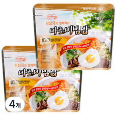 이지밥 된장국과 함께먹는 바로 쇠고기 비빔밥, 140g, 4개