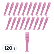 lens sonyeo 硬式隱形眼鏡專用吸棒, 120支, 粉色