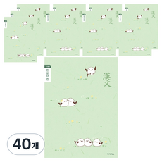 아이비스 초등3-6 한문 10칸 노트, 40개, 랜덤발송