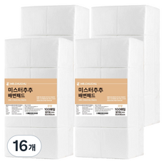 미스터추추 반려견 배변패드 무향, 100개입, 16개