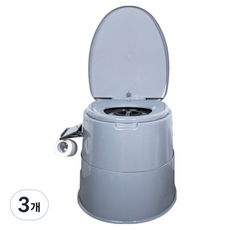 MAME MAME移動式馬桶分離型馬桶, 灰色, 3個