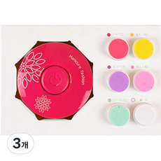 오래 유아용 전동 손톱깍기, 레드, 3개