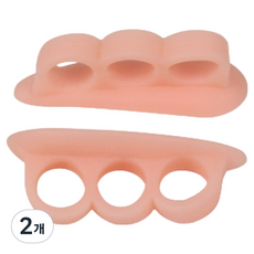 Luneon 清爽腳趾環 新款膚色 2入, 2個