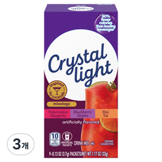 Crystal Light 特調風味, 9入, 3.7g, 3個