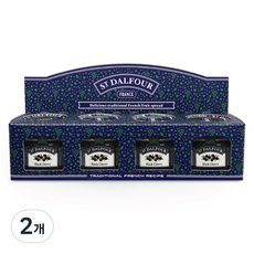 ST.DALFOUR 聖桃園 黑櫻桃迷你果醬 4入, 2個, 112g