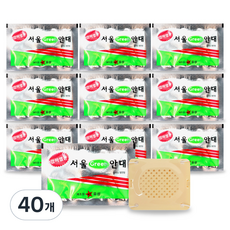 首爾綠色Plus平面型眼罩, 1入, 40個