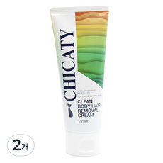 클린 바디헤어 리무벌크림, 100ml, 2개