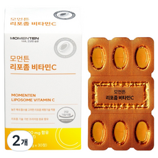 모먼튼 리포좀 비타민C 33g, 2개, 30정
