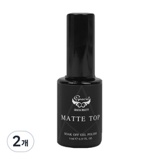 Gracia Tiara 啞光上層凝膠 11ml, 單色, 2個