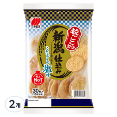 Sanko 三幸製菓 新潟仕込み仙貝 鹽味, 2個, 122.4g