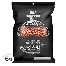 넛츠팜 볶음 땅콩, 800g, 6개